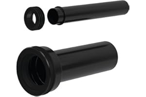 Geberit 152.441.46.1 JUEGO DE MANGUITOS INODORO CON TAPAS-ROSCA ALARGADO 90 CR