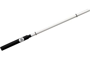 Meinl Percussion Triple Samba Stick - Long Beater for Samba Instruments - With 3 Stripes - Length 30 cm - Plastic, White (SST3)