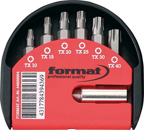 Bit-Sortiment Torx 7tlg. Klapphalter