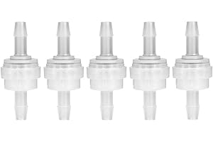 ZEWOOL Nimoa Zawór zwrotny - 5 szt. plastikowy zawór zwrotny do uzdatniania wody (5 mm)