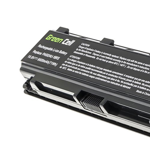 Green Cell® Extended Serie Laptop Akku für Toshiba Satellite Pro C850-1K0 (9 Zellen 6600mAh 10.8V Schwarz) - 7