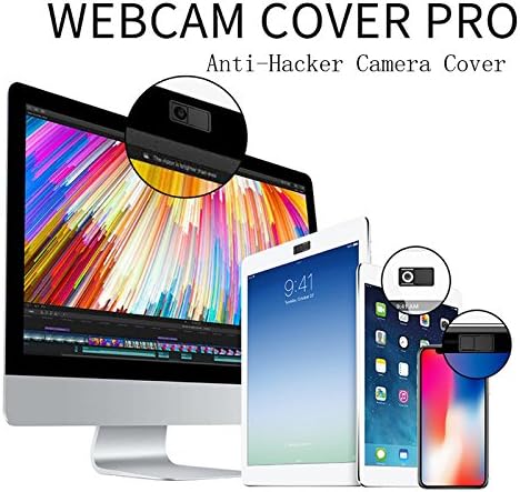 Comsafe Vision FBA 3 different Webcam Cover in each pack fit all Devices + Cloth