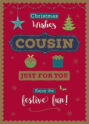 Wishing Well Studios Christmas Card - Cousin