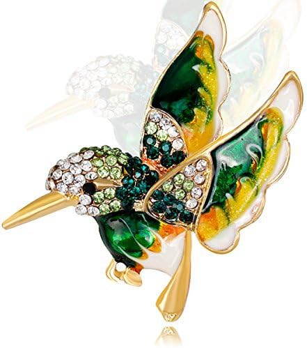 Toymio Animal Pattern Brooch Pins With Gift Box,Exquisite Holiday Gift (Bird)