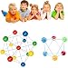 Fajiabao Birthday Gifts for Kids 36 Pcs Children's Boys Girls Mushrooms Nails Multivariant Creative Assembles Toy Educational Toys Ball Blocks Puzzle Changeable Toy