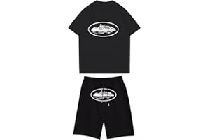 GENERIC Corteiz Ensemble Corteiz Jogging Corteiz Homme Corteiz Femme Vetement De Sport Running Corteiz Short De Sport Et Corteiz Manche Courte Sportwear 2024 Nouveau Mode Ensemble de Survêtements Homme Été