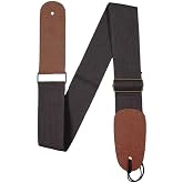 Midex HG20 Guitar Shoulder Strap Coffee Color 5 mm Width 87-146 cm