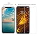 Produktbild XMTN Xiaomi Pocophone F1,Xiaomi Poco F1 6.18" Hülle,Silikon TPU Schutzhülle Case + 1- Pack 9H Härte gehärtetes Glas Displayschutzfolie für Xiaomi Pocophone F1,Xiaomi Poco F1 Smartphone (Transparent)