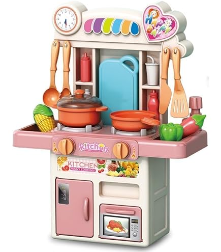 Beibe Good Spraying Mist Kitchen Set with Light and Sound for