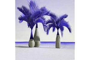 KINGDUO 20 Piezas Exóticas Botella Semillas Bonsai Tropical Ornamental Planta Semillas Jardín De Palmeras Plantación-Púrpura