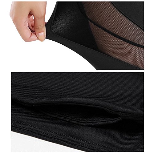 Fitsund Damen Fitness Hose Atmungsaktive Laufhose - 4