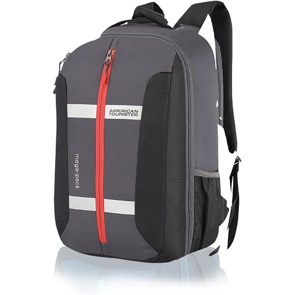 Buy American Tourister Orange Laptop Backpack at