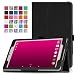 Produktbild MoKo Telekom Tablet Puls Hülle - PU Leder Ständer Tasche Schutzhülle Lederhülle Schale Smart Case mit Stift-Schleife und Standfunktion für Deutsche Telekom Puls 8 Zoll Tablet, Schwarz
