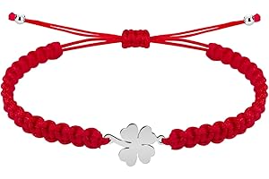 cotigo Pulsera Hilo Destino con Simbolos de acero inoxidable, amuletos de proteccion y suerte, Amuletos contra el mal de ojo - Pulsera Mujer/Pulsera Hombre, regalo original.