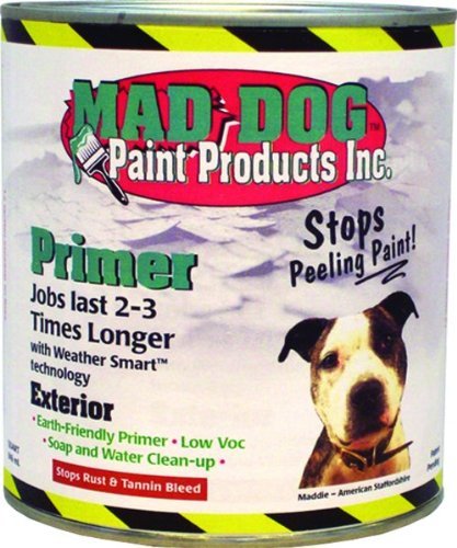 MAD DOG MDP025 QT Clear Exterior Primer Stops Peeling Rust and Tannin by Mad Dog