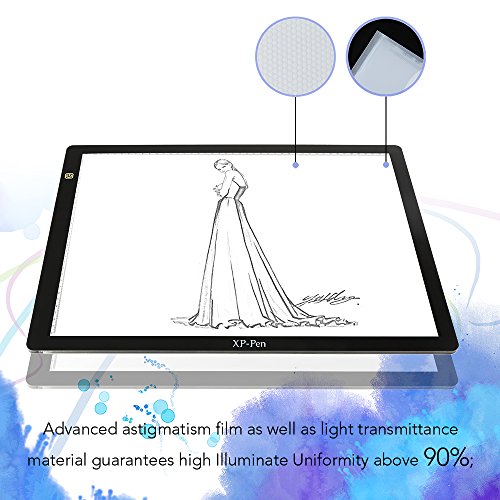 XP-Pen LED Leuchtkasten Lichttisch Light Box (DC, A3) - 6