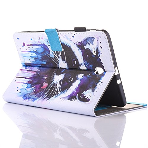 inShang T560 Cover für Samsung Galaxy TAB E 9.6 Inch T 560 Hülle mit PU Leder Skins Etui Schutzhülle Ständer Smart Case Cover, - 3