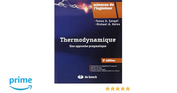 thermodynamique une approche pragmatique gratuit