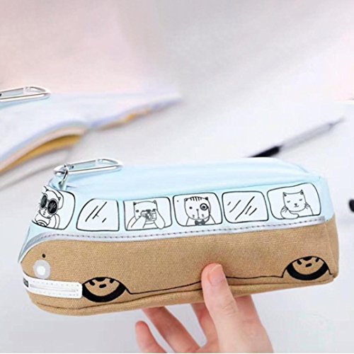 estuches escolares casual Switchali ninos moda Papeler  a Bol  grafo Estuche Escolar Art  culo de papeler  a Ideal para Estudiantes de chicas ninas Bolsa de maquillaje de ninos 1pc  Color aleatorio 