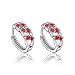Produktbild "amberma Fancy" Elegant 18 K Ohrringe Design Ohrstecker, Damen Schmuck, Geschenke für Frauen Mädchen FRIENDS