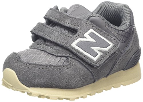 New Balance 574v1 Unisex Kids Low Top Trainers Grey Grey