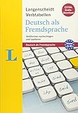 Image de Langenscheidt Verbtabellen Deutsch als Fremdsprache - Buch mit Konjugationstrainer zum Download: Ver