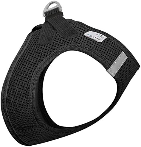 Curli VA-BL-L Vest Air-Mesh Harness for Dog, Large, Black