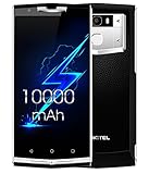 Smartphone con batteria lunga durata 28 OUKITEL K10000 Pro Smartphone Android 7,0, 4G 10000mAh Cellulari, 5,5" FHD Schermo Telefoni , Processore Octa Core Telefonia Mobile con 3GB RAM + 32GB ROM 5,0MP+13,0MP Fotocamera, Doppio SIM