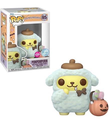PRÉ-RESERVA - Funko Pop! Pompompurin with Busket (FLOCKED) #95 (Special PRÉ-RESERVA - Funko Pop! Pompompurin with Busket (FLOCKED) #95 (Special