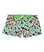 Aeropostale Womens Elastic Band Floral Sleep Pajama Shorts navynifloral XXS