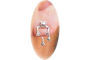 YANCHUN 6Pairs Cute Animal Bite Earrings for Women Trendy 3D Clay Earrings Animal Cartoon Biting Ears Stud Earrings Christmas Jewelry Gifts