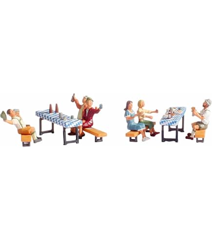 Pola 333202 - Set Di 4 Fusti Per Birra In Miniatura, Accessori Per Modellismo Ferroviario E Diorami, Scala G, Fatti In Germania