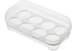 OUNONA Huevera portátil para 8, Camping, Picnic, Color