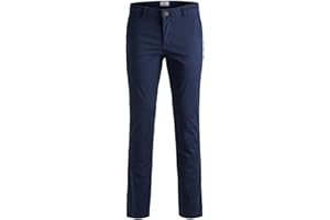 JACK & JONES Pantalones Chinos elásticos de Hombre Corte cónico Ajuste Slim Look Moderno JPSTMARCO JJBOWIE