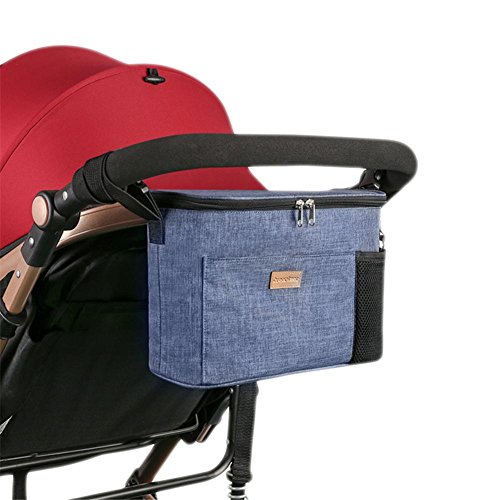 Preisvergleich Produktbild Lembeauty Mommy Bag Baby Carriage Hanging Bag Mehrzweck-Kinderwagen-Hängetasche, Aufbewahrungstasche mit Hoher Kapazität