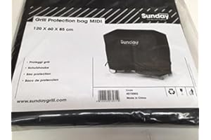 Sunday grill Telo/Sacco Bag Maxi Copri Barbecue Midi A Gas 4015002 3 FUOCHI 120X60X85/95 CM