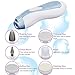 Contever® Electric 6 Bits Manicure Nail Art File Polish Driller Brush Trimmer Tool Pedicure Grooming Kit Set - Powered by 2 AA Batteries (Not included)