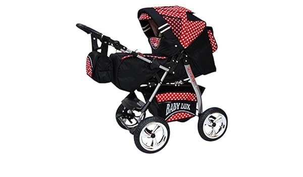 Vevor Luxe 3 In 1 Pliable Poussette De Bebe Landau Avec Nacelle Siege Anti Choc Poussette Pliable Poussette Ressorts Anti Choc Bebe Puericulture Poussettes Et Landaus