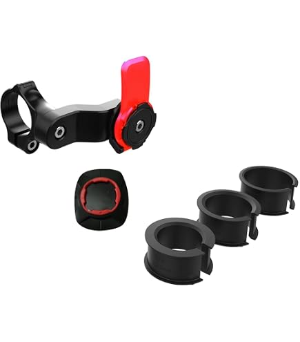 Support De Guidon Universel Pour Téléphone – Rotatif 360°, Amovible, Compatible Vélo, Moto, Poussette