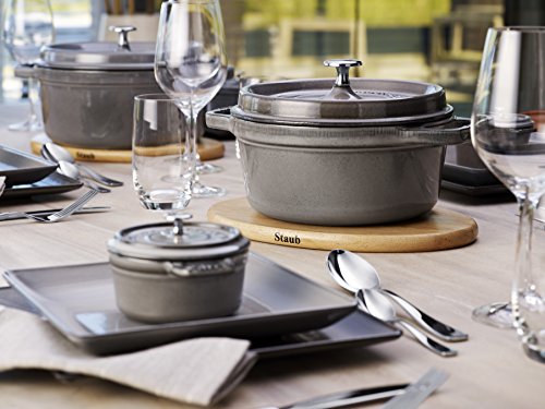 Staub Magnetischer Topfuntersetzer Holz, 29 x 20 cm - 3