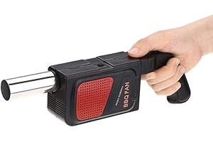 Samfox Portable Electric Barbecue Fan Blower - Handheld Cooking Fan for Outdoor Picnic Camping
