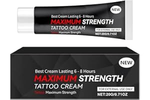 MCILUYAIIO Gel crema anestésico para tatuajes, gel calmante en barra para el cuidado nutritivo de las articulaciones, hasta 6 horas de extrafuerte, hidrata y alivia la piel de las articulaciones (1)