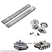 Produktbild Original Metallketten und Metallräder Upgrade Kit für Henglong German Tiger I und German Panther RC Panzer 3818, 3818-1, 3819, 3819-1, Ersatz-Ketten, Tank, RC Modellbau, Kettenfahrzeug, Ersatzteil, Neu und OVP