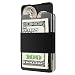 Produktbild E-CHENG Carbon Fiber Men Mini Wallet, Slim Wallet Credit Card Holder RFID Blocking Anti Scan Metal Cash Clip (Grey)