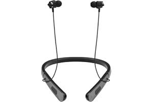 TALKJOY Amplificatore uditivo professionale per collo e cuffie Bluetooth in un unico ambiente di amplificazione del rumore più forte, ideale per anziani o con problemi di udito