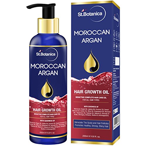 StBotanica Moroccan Argan Hair Growth Oil, 200ml RS.949 (21.00% Off) - Amazon