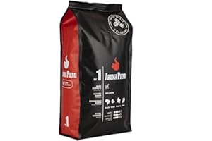 Caveres - Mieszanka Aroma Pieno Kawa Ziarnista Premium / 100% Arabika Brazylia Etiopia Peru Kolumbia/Czekolada i Migdały - 1kg