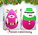 VMAGIC Christmas Super Bigger Makeup Beauty Sponge Blender, Foundation Makeup Sponge for Applicator, Foundation and Highlighter (ROSE RED – LIMITED EDITION)