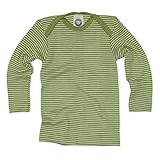 Cosilana - Baby T-Shirt Long Sleeve, 70% Organic Merino Wool, 30% Silk