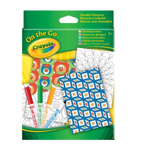 Imagen 2 de Crayola - Motivos Para Crear Garabatos De Viaje 04-1002